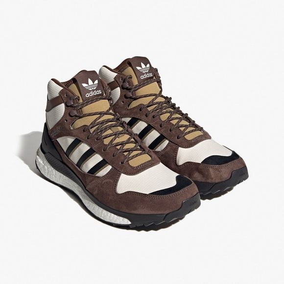 MEN'S adidas Marathon Free Hiker x Human Made Khaki Brown FY9148 Size 6.5